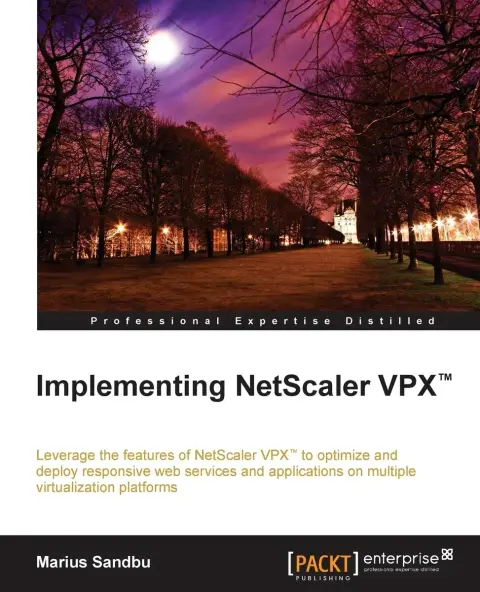 Cover of Implementing Netscaler Vpx