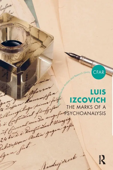 Cover of The Marks of a Psychoanalysis
