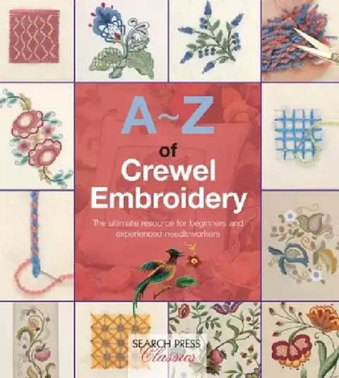 Cover of A-Z of Crewel Embroidery
