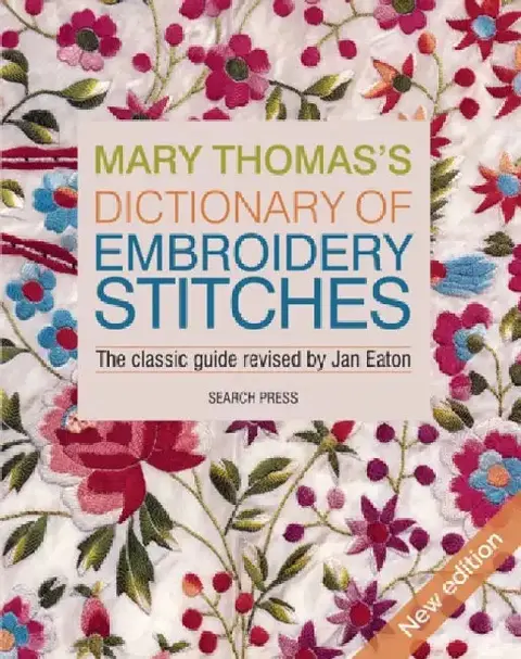 Cover of Mary Thomas’s Dictionary of Embroidery Stitches