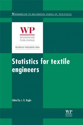 Cover of Statistics for textile engineers