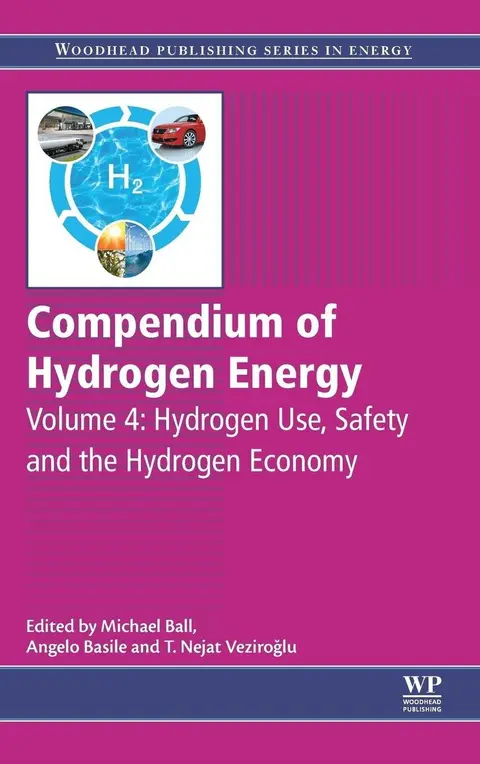 Cover of Compendium of Hydrogen Energy: Hydrogen Use, Safety and the Hydrogen Economy (4) (Woodhead Publishing: Energy)