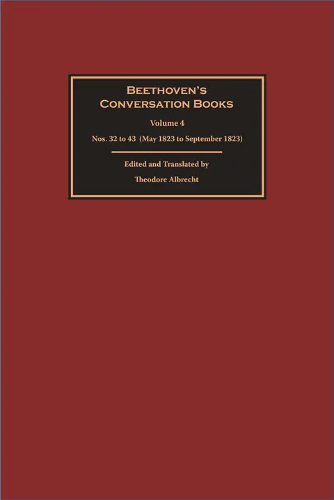Cover of Beethoven's Conversation Books