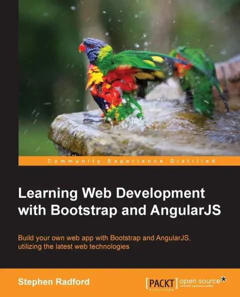 Cover of Learning Web Development with Bootstrap and AngularJS