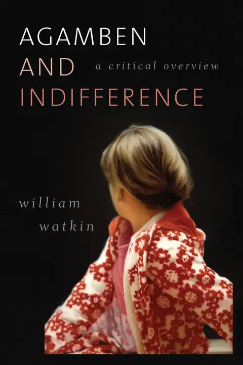 Cover of Agamben and Indifference
