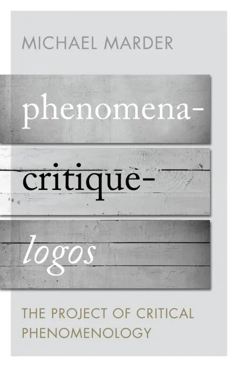 Cover of Phenomena-Critique-Logos