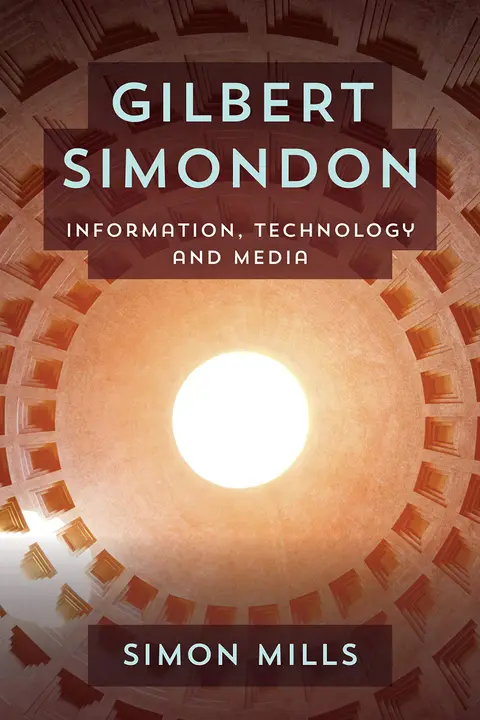 Cover of Gilbert Simondon