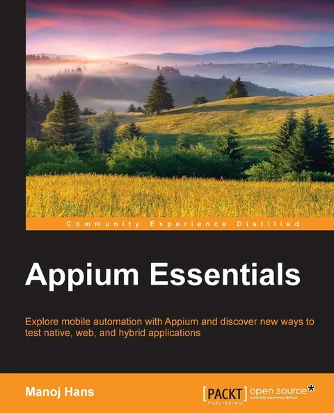 Cover of Appium Essentials