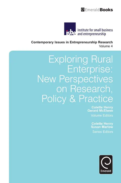 Cover of Exploring Rural Enterprise