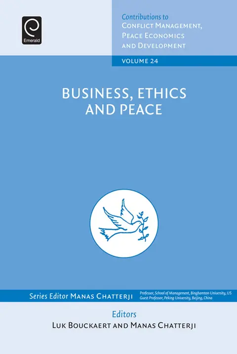 Cover of Business, Ethics and Peace