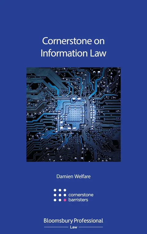 Cover of Cornerstone on Information Law