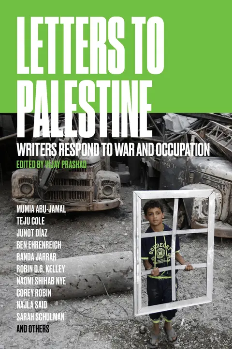 Cover of Letters to Palestine