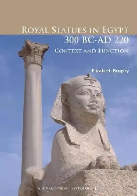Cover of Royal Statues in Egypt 300 BC-AD 220