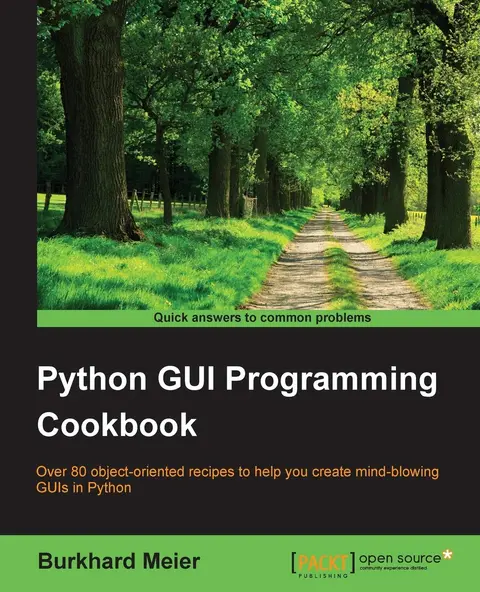 Cover of Python Gui Programming Cookbook