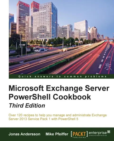 Cover of Microsoft Exchange Server Powershell Cookbook