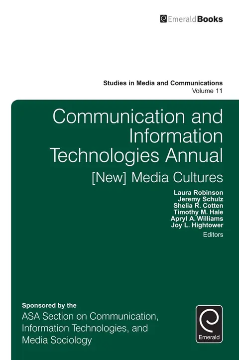Cover of Communication and Information Technologies Annual