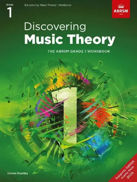 Cover of Discovering Music Theory, The ABRSM Grade 1 Workbook
