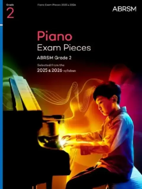 Cover of Piano Exam Pieces 2025 & 2026, ABRSM Grade 2