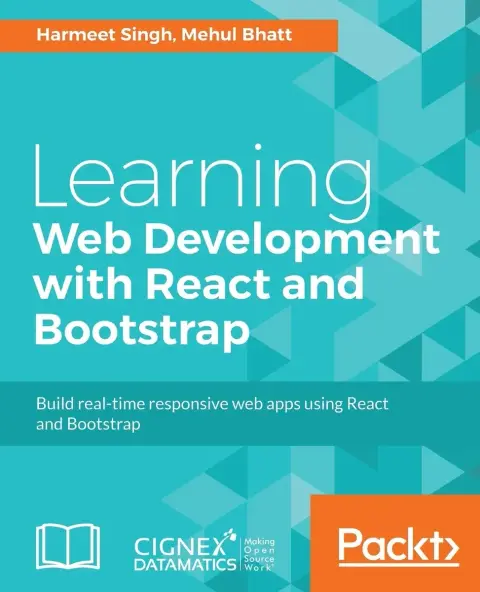 Cover of Learning Web Development with React and Bootstrap