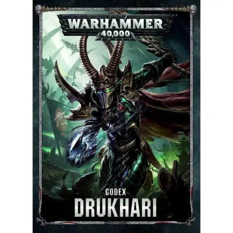 Cover of Games Workshop Warhammer 40,000 Codex Drukhari Book