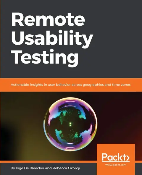Cover of Remote Usability Testing