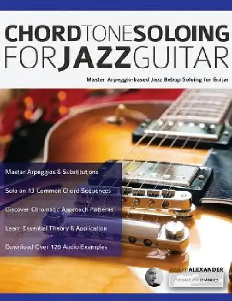 Cover of Chord Tone Soloing for Jazz Guitar