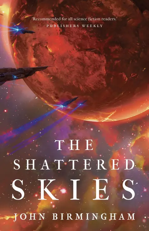Cover of The Shattered Skies