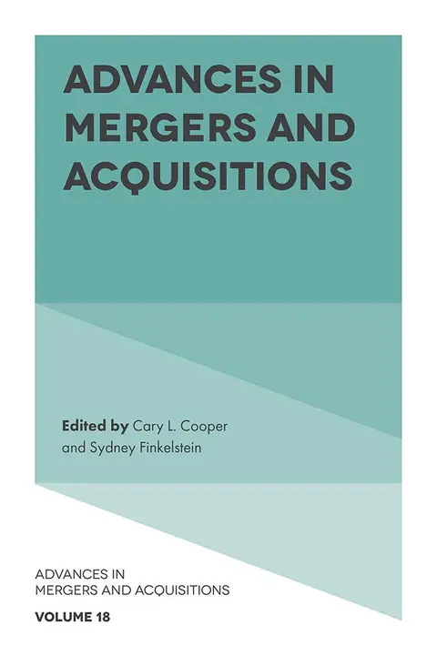 Cover of Advances in Mergers and Acquisitions