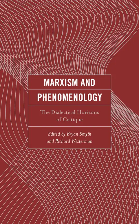 Cover of Marxism and Phenomenology