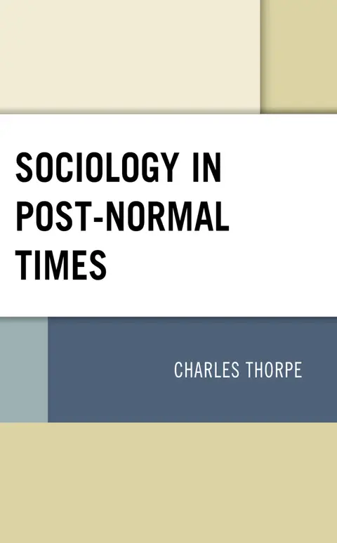 Cover of Sociology in Post-Normal Times