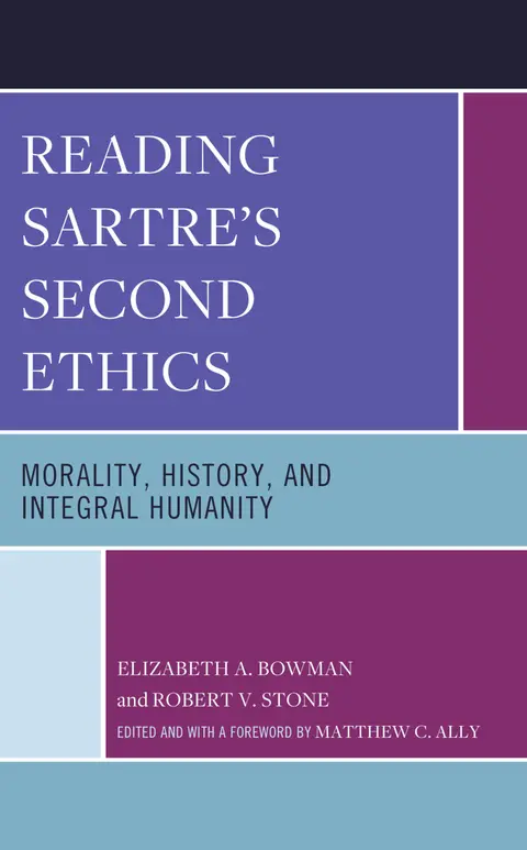 Cover of Reading Sartre's Second Ethics