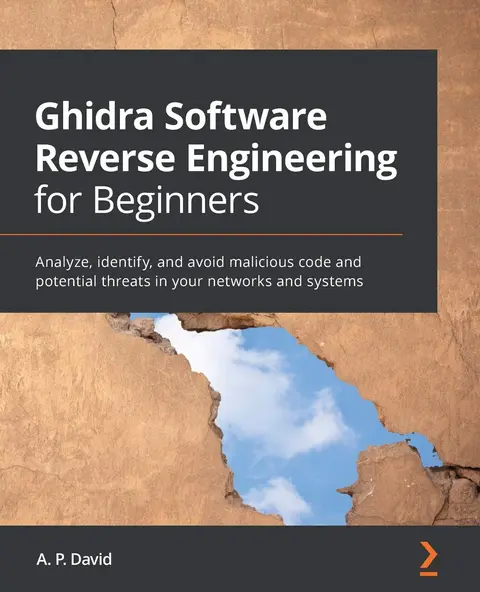 Cover of Ghidra Software Reverse Engineering for Beginners