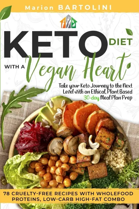 Cover of Ketogenic Diet with a Vegan Heart