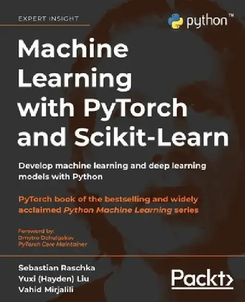 Cover of Machine Learning with PyTorch and Scikit-Learn