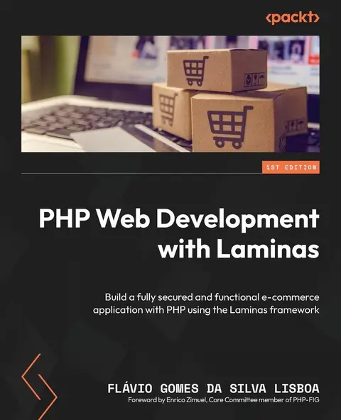 Cover of PHP Web Development with Laminas
