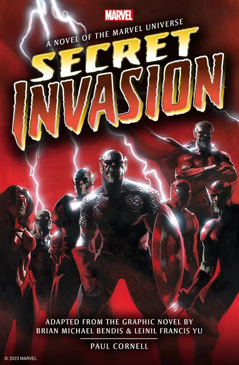 Cover of Marvels Secret Invasion Prose Novel