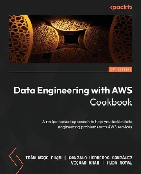 Cover of Data Engineering with AWS Cookbook