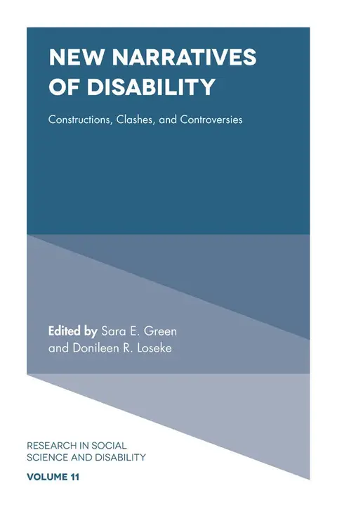Cover of New Narratives of Disability