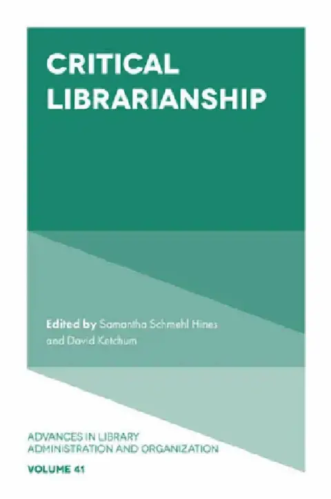 Cover of Critical Librarianship