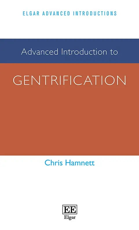 Cover of Advanced Introduction to Gentrification