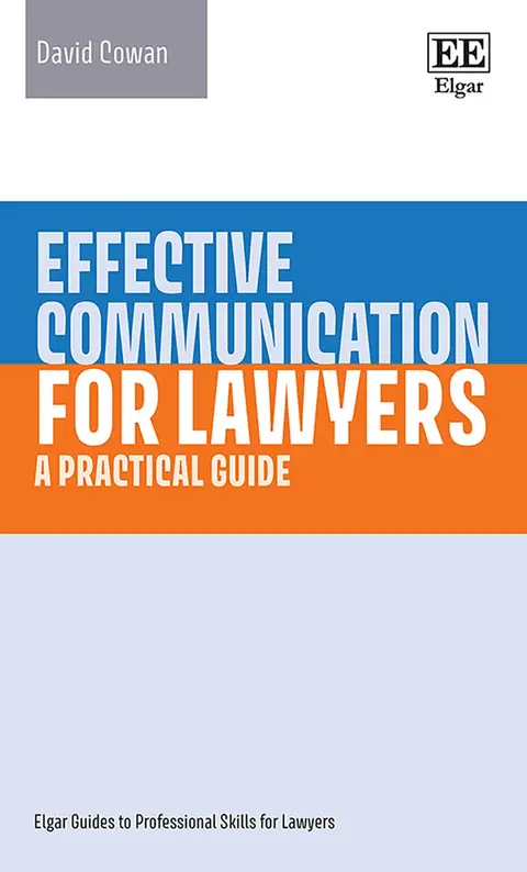 Cover of Effective Communication for Lawyers