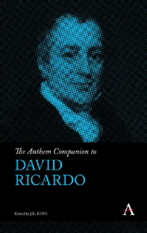 Cover of The Anthem Companion to David Ricardo