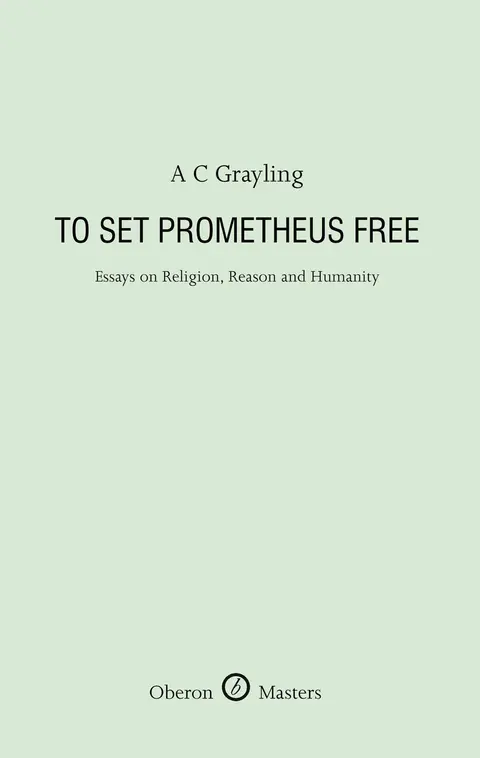 Cover of To Set Prometheus Free