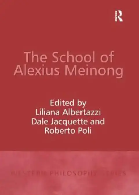 Cover of The School of Alexius Meinong