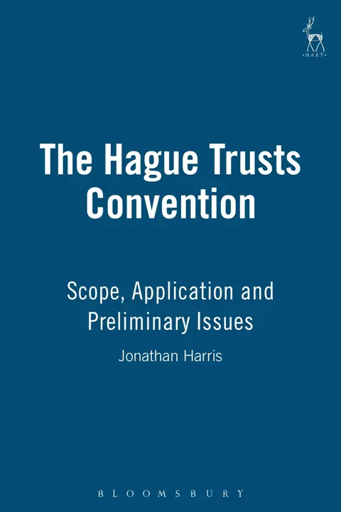 Cover of The Hague Trusts Convention
