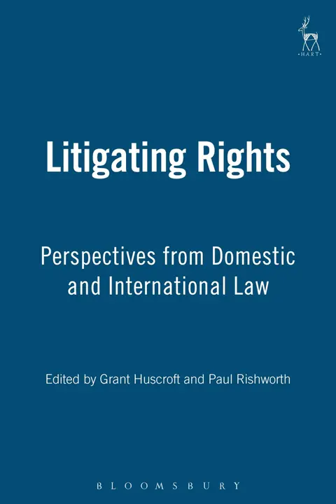 Cover of Litigating Rights