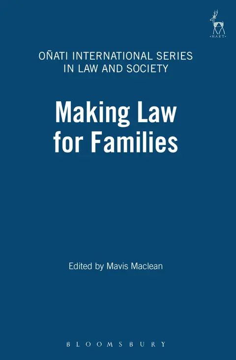 Cover of Making Law for Families