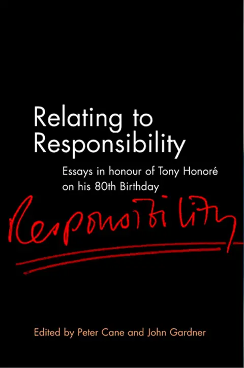 Cover of Relating to Responsibility