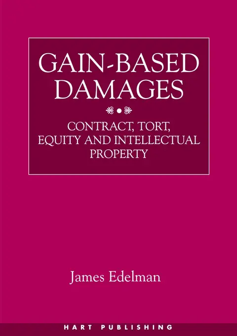 Cover of Gain-Based Damages