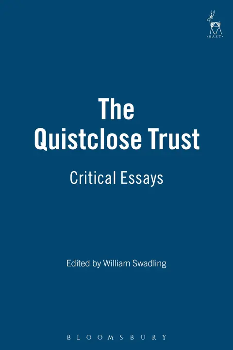 Cover of The Quistclose Trust